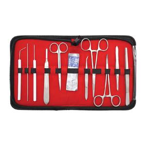 Kit de Sutura Quirúrgica para Estudiantes, Instrumentos de Práctica y Entrenamiento, Portaagujas Manual, Pinzas de Acero Inoxidable, Medzora Quirúrgica - Product Image 1