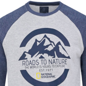 เสื้อสเวตเชิ้ตผู้ชายคุณภาพเยี่ยม ดีไซน์สั่งทำพิเศษ แบบสามสี ระบายอากาศได้ดี แห้งเร็ว ผลิตจากผ้าฝ้ายฟลีซ - Product Image 4