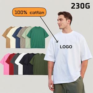 T-shirts tricotés à manches courtes en coton pour hommes T-shirt en coton pur personnalisé OEM Chemise d'été décontractée douce et confortable - Product Image 2