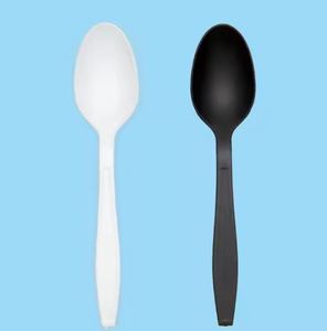 Cuchara de helado, almidón de maíz biodegradable, postre pequeño, cucharas de yogur de mango largo ecológicas, HMExport - Product Image 6