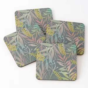 ที่รองแก้วลายเคลือบ MDF ที่วางหม้อทำอาหารลายสี่เหลี่ยมออกแบบลายตามสั่งเครื่องครัว - Product Image 2