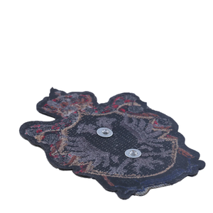 แผ่นผ้าปักลายดีไซน์ใหม่แผ่นติดขอบเมอร์โรว์แบบติดกาวน้ำหนักเบาดีไซน์ใหม่ออกแบบได้ตามต้องการ - Product Image 2