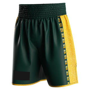 Premium Quality Men Boxing Shorts Custom Logo Printed Breathable Design For Training Wholesale MMA Shorts 2026 - Product Image 1