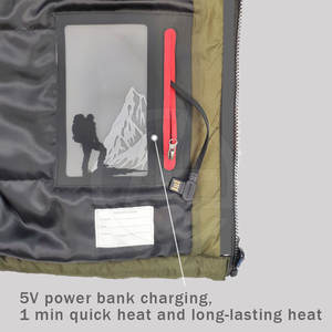 Veste de travail robuste pour homme en tissu peigné durable, col montant, prête pour l'hiver, poches utilitaires, coutures renforcées, style urbain - Product Image 6