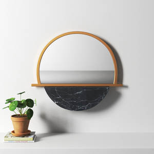 Newest <b>Gold</b> Plated Premium Design Wall <b>Mirror</b> for Home and Hotel Decorative High Quality Metal frame at Lowest Price from India - Product Image 4