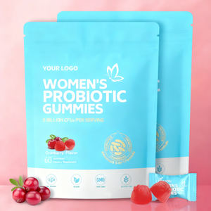 Gummies prébiotiques et probiotiques pour femmes en marque privée OEM avec vitamines pour la santé vaginale, vinaigre de cidre de pomme biologique - Product Image 1