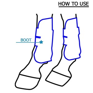 Bottes de voyage pour chevaux personnalisées de qualité supérieure, bandages de jambe pour chevaux personnalisés, bottes de sport en plastique pour les jambes, protection contre le frottement, bottes de protection pour chevaux - Product Image 6