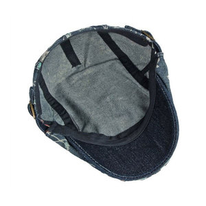 Men's Latest Daily Casual <b>Beret</b> Hats Custom Logo Printed All Sizes Leather and PU Caps Low MOQ Customizable - Product Image 3