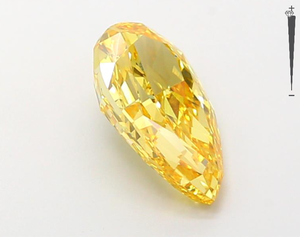 โรงงาน LG455อนิวาเครื่องเพชร cvd/hpht ปลูกเพชรสีเหลืองสดใสผ่านการรับรอง2.31CT การรับรองจากโรงงาน - Product Image 4
