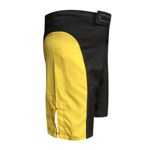กางเกงขาสั้น MMA ด้านหน้าสีทึบออกแบบได้เองเป็นมิตรกับสิ่งแวดล้อมน้ำหนักเบาแผงยืดได้สองทาง - Product Image 2