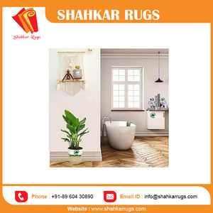 ชั้นวางติดผนังแบบมาคราเม่เชือกฝ้ายขนาดใหญ่ ดีไซน์ใหม่ ตกแต่งบ้านสไตล์โบฮีเมียน ที่แขวนต้นไม้ในร่ม ของตกแต่งบ้านสุดเก๋ สำหรับวันดีไซเบิล - Product Image 5