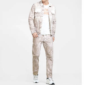 แจ็กเก็ตยีนส์สำหรับผู้ชายเสื้อผ้าแขนยาวระบายอากาศได้ดีแจ็คเก็ตยีนส์สไตล์ใหม่ล่าสุด - Product Image 5