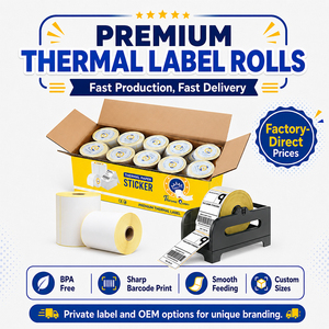 Sailing 55*40Mm Barcode 100X 73Direct 40X30 Direct Thermal Label <b>Roll</b> 80Mm X 83Mm Diameter - Product Image 4
