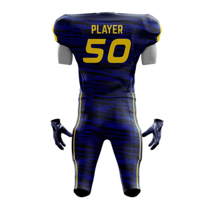 Uniformes de football américain personnalisés de haute qualité, confortables, respirants, légers, grande taille, manches courtes, vente en gros - Product Image 6