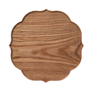 Plateau de service ovale en bois de para de la plus haute qualité avec poignée, plateau décoratif pour accessoires de cuisine au prix le plus bas - Product Image 4