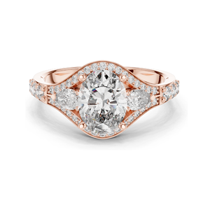 Anillo de Diamante Cultivado en Laboratorio de 0.316 CT para Mujer, Claridad VVS-VS EF, Oro de 18KT, 14KT, 10KT y Plata 925, Oro Rosa, Amarillo y Blanco - Product Image 1