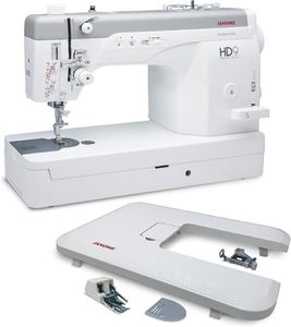 Machine à coudre haute vitesse HD9 blanche, très vendue, avec accessoires de quilting en métal et plastique - Product Image 1