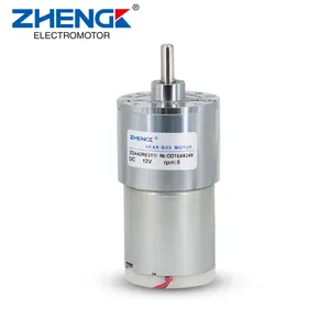 Zhengk DC Gear Motor High Torque 12v 24v 42mm Motorized Tricycles With Encoder For Dishwasher Dispensers