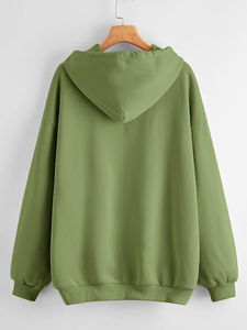 Sweats à capuche surdimensionnés avec logo personnalisé pour hommes Pull en molleton de coton épais Mode de rue Vêtements décontractés d'hiver Service OEM - Product Image 6