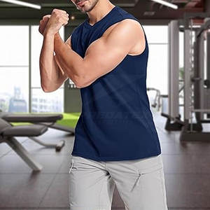 เสื้อแขนกุดแขนกุดทำจากผ้าฝ้ายสินค้าตรา - Product Image 3