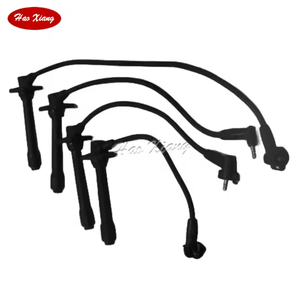 Haoxiang 90919-22395 Jeu de fils de bougies d'allumage en silicone pour moteur automatique Câble d'allumage pour Toyota COROLLA - Product Image 1