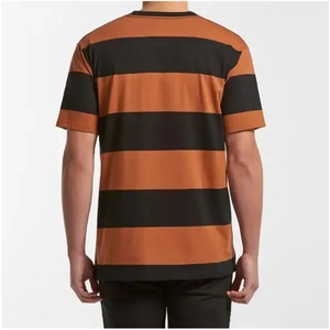 เสื้อทีเชิ้ตโอเวอร์ไซส์สำหรับผู้ชายเสื้อยืดลายกราฟิกสะพายไหล่เสื้อแนวสตรีทแบบกำหนดเองเสื้อยืดผ้าฝ้ายขนาดใหญ่ - Product Image 3