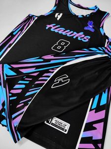 Dernier design de maillot de basket-ball original avec logo de sublimation personnalisé, maillot vierge classique à porter ensemble de basket-ball uniforme pour hommes - Product Image 2