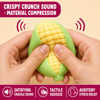 Jouets sensoriels Southpeak : Jouets Squishy en maïs croustillant, Jouets Squishy Crunchy, Jouets Fidget Squishy, Jouets à presser sensoriels – Vente en gros, Fournisseur d'usine