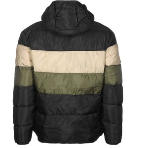 Veste matelassée à capuche pour homme à prix raisonnable, en cuir denim, hiver, design réversible vintage, style streetwear, personnalisable - Product Image 2