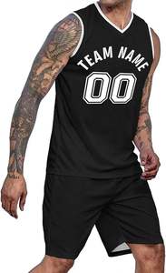 Camiseta de baloncesto personalizable camiseta de sublimación transpirable de secado rápido con nombre personalizado y Diseño de equipo - Product Image 3