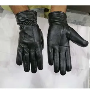 Vrouwen Mannen Top Kwaliteit Schapenvacht Lederen Handschoenen Goedkope Handschoenen Voor De Winter Seizoen