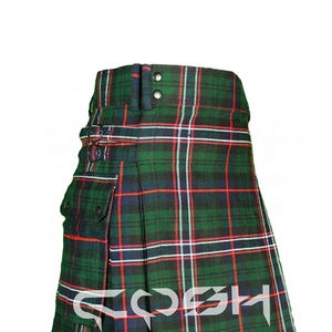 COSH KILTS Kilt à tartan national écossais vente en gros de la meilleure qualité de laine acrylique pour hommes Fournisseur de kilt à tartan écossais du Pakistan - Product Image 5