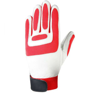 Gants de frappeur de baseball imprimés de logo personnalisé de la meilleure qualité nouveau design de gants de frappeur de baseball de couleur unie pour adultes - Product Image 2