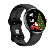 Reloj Inteligente Deportivo con Pantalla AMOLED de 1.3'', Asistente de Voz con IA, Calendario, Monitor de Frecuencia Cardíaca, Oxígeno en Sangre, Monitoreo de Salud, Unisex para Hombres