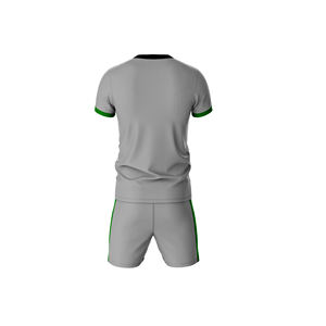 Ensemble d'uniformes de rugby respirants personnalisables pour hommes Maillot à rayures sublimées en vrac pour équipe de football - Product Image 2