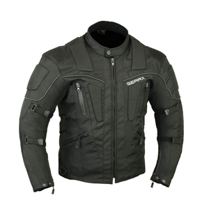 เสื้อแจ็คเก็ตมอเตอร์ไซค์สำหรับผู้ชาย ผลิตจากโพลีเอสเตอร์พิมพ์ลาย ป้องกันได้ดีเยี่ยม พร้อมเกราะป้องกันมาตรฐาน CE สำหรับรถ ATV และมอเตอร์ครอส ใช้ได้ทุกฤดู แขนยาว ป้องกันรังสียูวี - Product Image 2