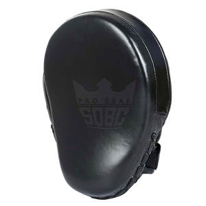 โรงงานขายส่งถุงมือหนัง SAQIB CO สำหรับฝึกซ้อม MMA มวยไทย ปิดด้วยแถบตีนตุ๊กแก ปรับแต่งได้ ซับเหงื่อได้ดี - Product Image 4