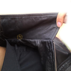 แจ็กเก็ตหนังแท้สำหรับผู้ชายแจ็กเก็ตหนังแท้สำหรับขี่มอเตอร์ไซค์ - Product Image 1