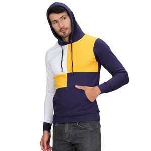 Heavyweight Streetwear Sudadera con capucha de moda y sudadera para hombres Precio caliente Hip Hop Hooded Slim Fit Casual sudaderas con capucha para hombres - Product Image 1