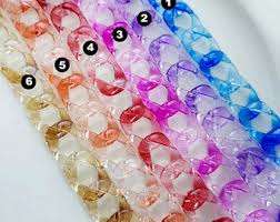 Chaîne à maillons en résine artisanale de haute qualité pour décoration murale - Product Image 6