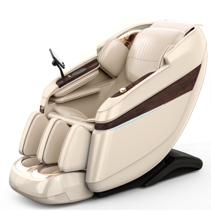 Fauteuil de massage électrique de luxe pour la relaxation, rouleaux chauds 2D 3D 4D, massage complet du corps, analyse corporelle par IA, piste SL - Product Image 1