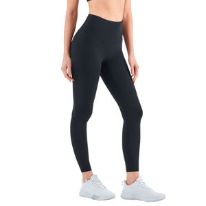 Anti-Rollin High Waist Yoga <b>Leggings</b> Women Breathable Gym Fitness Pants Tummy Control OEM Supply Adults - Product Image 5