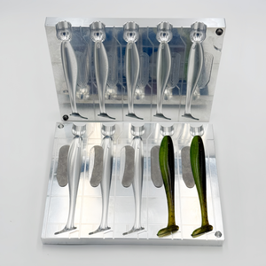 <span class=keywords><strong>Stampi</strong></span> per Iniezione Plastica di Fabbrica 5cm 7cm <span class=keywords><strong>Stampi</strong></span> in Alluminio CNC per Esche da Pesca Personalizzate <span class=keywords><strong>Stampi</strong></span> per Esche Morbide in Plastica e Alluminio 3D - Product Image 2