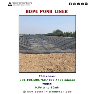 Revestimiento de presa de Geomembrana HDPE de 750 micras de espesor de calidad de exportación para almacenamiento de aguas residuales de presa de riego - Product Image 6