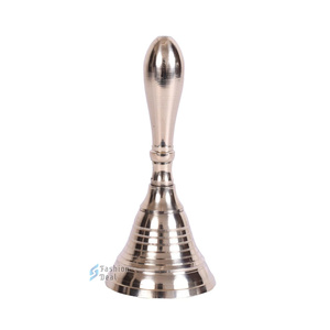 Traditional Brass Hand Bell for Weddings & Festivals Movable Spiritual Practices Home Décor Novel & Creative Diwali Gifting Idea - Product Image 2