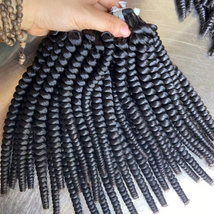 Top 1 des extensions de cheveux humains vietnamiens Curly Bundles Couleur naturelle avec toutes les longueurs de cheveux pour les femmes noires Styles - Product Image 1