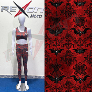 Custom Womens Active Set with Printed Racerback Bra and Sculpting Shorts All-Over Sublimation Removable <b>Pads</b> Logo Branding - Product Image 5