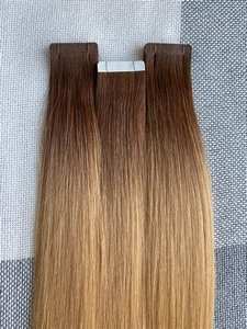 Venta al por mayor 613 de fabricantes de pelo de cinta rubia en Vietnam cabello humano crudo Remy Balayage cinta en proveedores de extensiones de cabello - Product Image 2