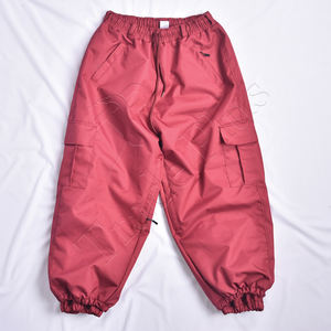 Pantalones de esquí y snowboard unisex, pantalones holgados impermeables de esquí para invierno, ropa de calle suelta para nieve, cargo/pierna ancha, precio de Snowboard - Product Image 1