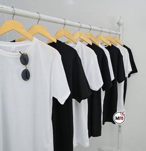 เสื้อยืดธรรมดาสำหรับทุกเพศเสื้อเจอร์ซีย์ผ้าฝ้าย100% โอเวอร์ไซซ์ไหล่ตกผ้าคอตตอนเนื้อนุ่ม - Product Image 1